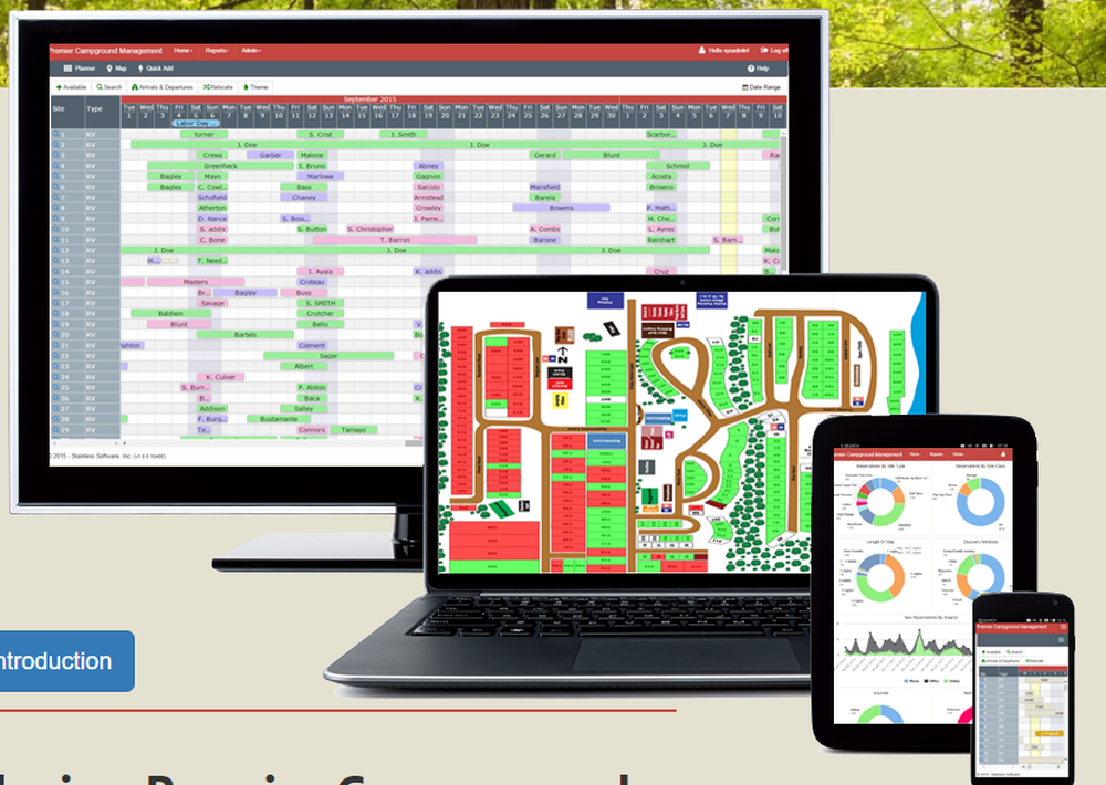 Premier Campground Management Screenshot 1