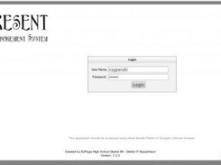 Present - Login Screen