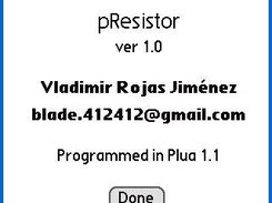 pResistor is a resistor calculator for Palm OS