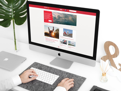 Spanish Language version of Iberia's PressArea 