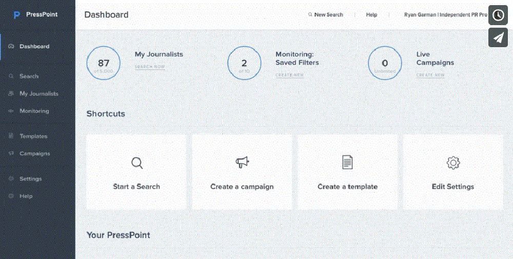 PressPoint-Dashboard