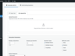 AI Quiz Generation