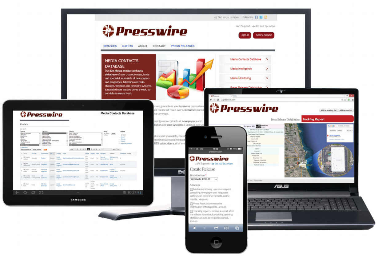 Presswire Screenshot 1