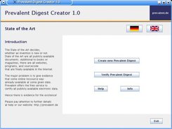 Prevalent Digest Creator 1.0 (gui mode)