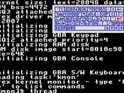 Prex 0.5.0 for arm-gba (Game Boy Advance)