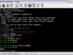 CmdBox includes a set of tiny versions of Unix utilities.