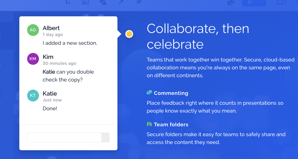 Prezi Screenshot 1
