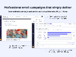 Send professional email campaigns that deliver