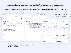 Real-time analytics to inform your outreach