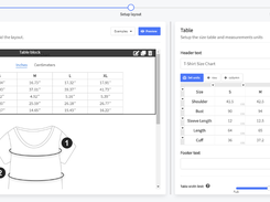 Prikid Size Charts Screenshot 3