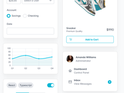 PrimeReact Screenshot 1