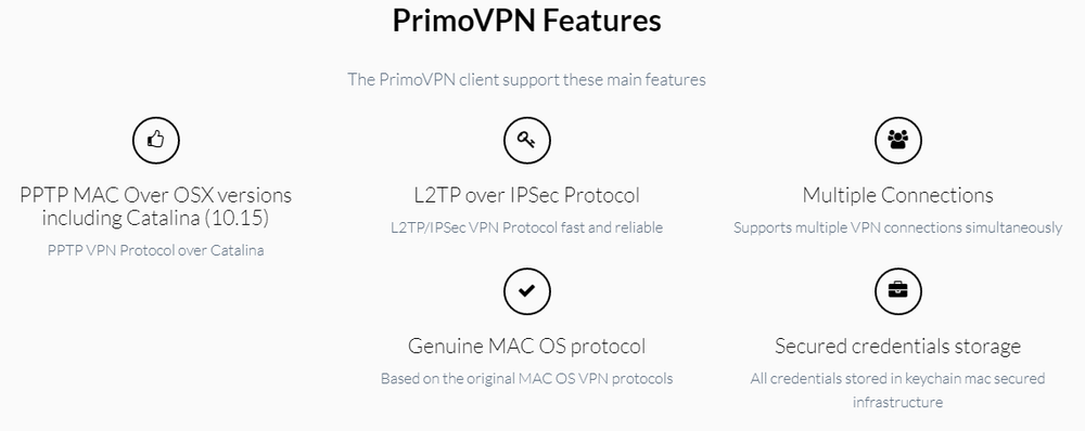 Primo VPN Screenshot 1