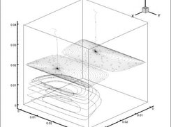 3D double lid driven cavity