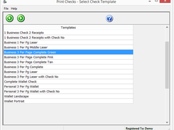 Print Checks Screenshot 1