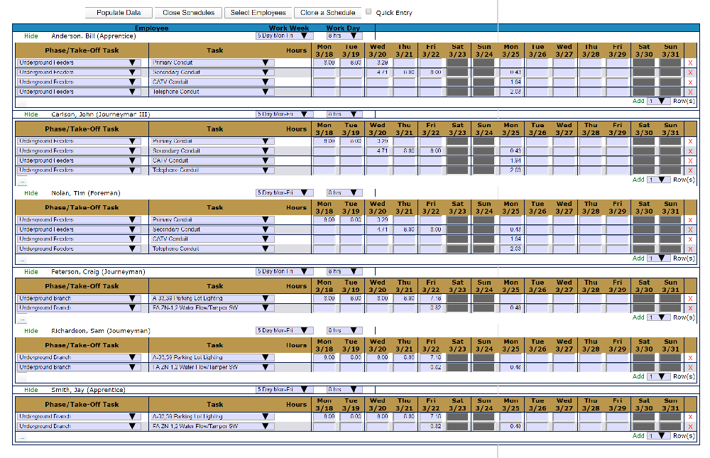 Priority Task Scheduling Screenshot 1