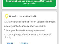 Prison Voicemail Screenshot 1