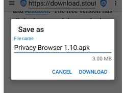 Privacy Browser Screenshot 2