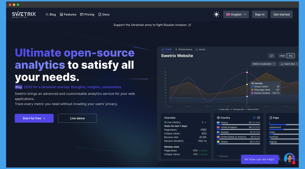 Main page