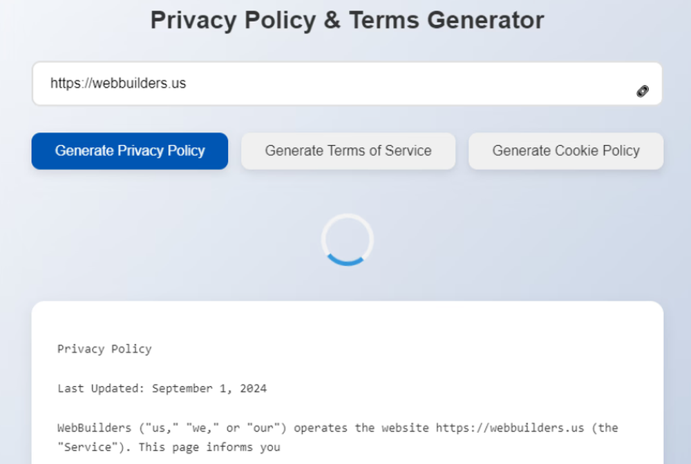 PrivacyAI Screenshot 1