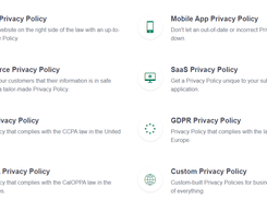 PrivacyPolicies.com Screenshot 1