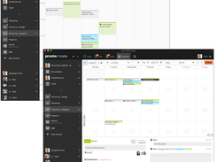 End-to-end encrypted Calendar interconnected with Tasks, Sections, Files and Team Members.