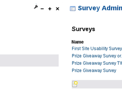 Prize Giveaway administration and Survey administration
