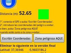 Area-segura -main screen