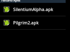 1. Silentium intalation screen.