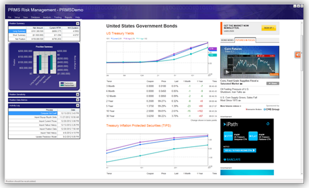 PRMS Risk Management System Screenshot 1