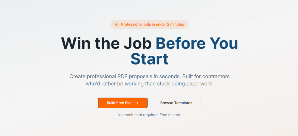 ProProposal Screenshot 1