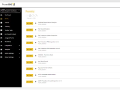 Proact EHS Screenshot 1