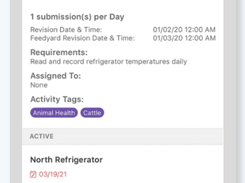 ProAction Dairy Farm Compliance Screenshot 1