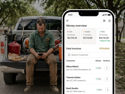 Invoicing & Payments: Create the invoice. Text it. Get paid. Before you've even left the driveway.