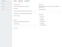 Integrations - JIRA, Jenkins, Slack and more to come