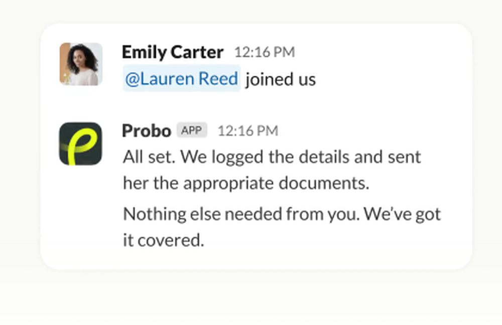 Probo Screenshot 1