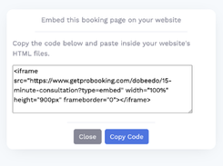 Probooking Screenshot 1
