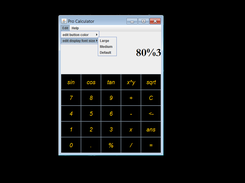 Java Calculator Screenshot 2