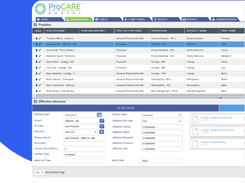 ProCARE Portal Screenshot 1