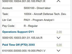 Mobile Timesheet