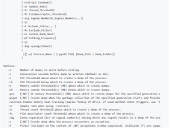 ProcDump for Linux Screenshot 1