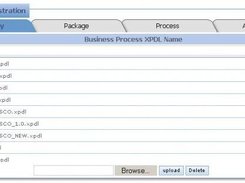 Process Admin Portlet