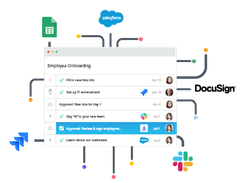 Powered by an intuitive, no-code workflow builder. Build powerful workflows and corresponding automations with ease. 