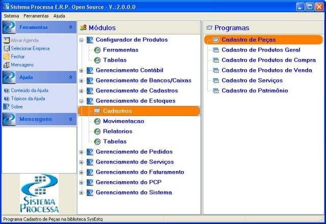 Sistema contabil open source