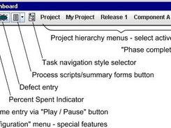 Main application window - stays small to save space