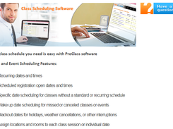 ProClass Screenshot 2