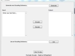 The ProCoder Encoder Interface