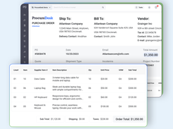 Efficiency in every transaction: ProcureDesk automates your purchase order process seamlessly