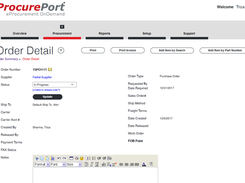 ProcurePort-OrderDetail