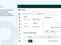 Consolidate purchase requisitions, catalogs, purchase orders, and vendor information, so you can stop searching for documents and start focusing on what matters.