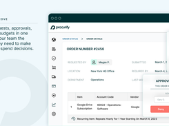 Centralize requests, approvals, and real-time budgets to empower your teams to make data-informed spend decisions.